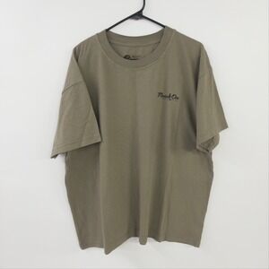 MuskOx Graphic T Shirt XL Olive Made USA Cotton Outdoor‎ Heritage Tee Mens